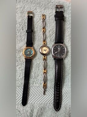 Bundle 3 Vintage Watches Guess Becora Remix Heritage Festivals 30th Anniversary